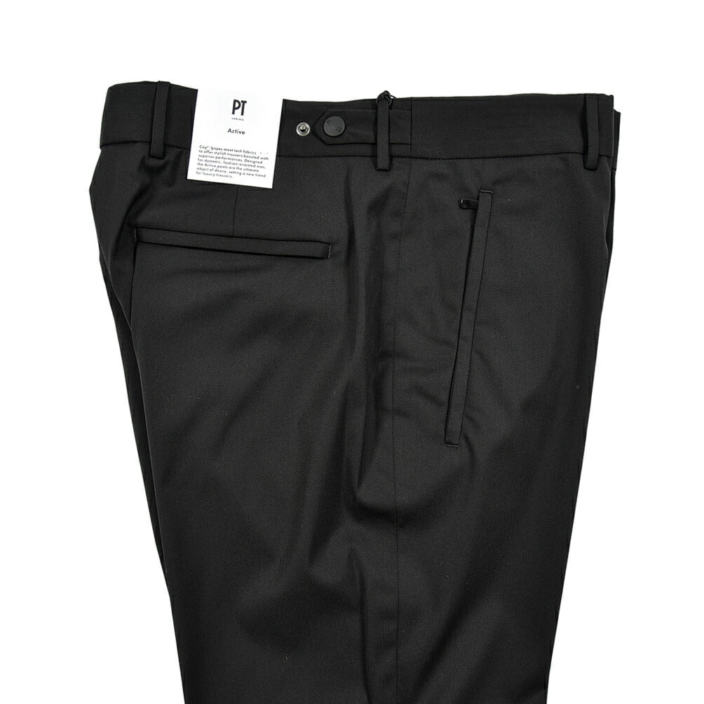 PT TORINO Active SIGMA ストレッチウール ノータックパンツ｜430849-44｜GUARDAROBA MILANO OFFICIAL STORE