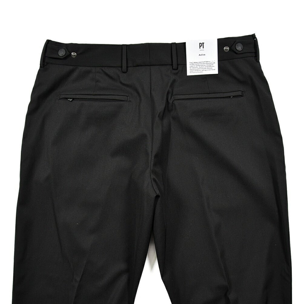 PT TORINO Active SIGMA ストレッチウール ノータックパンツ｜430849-44｜GUARDAROBA MILANO OFFICIAL STORE