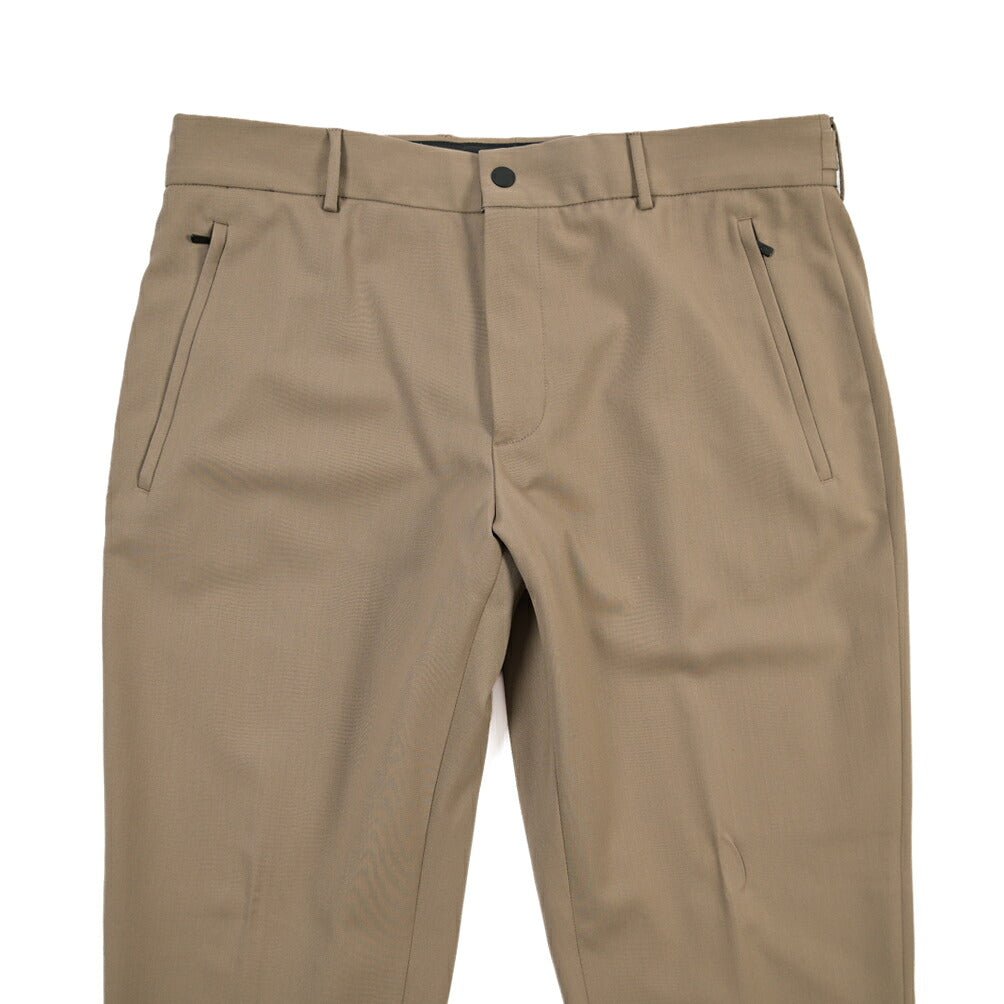 PT TORINO Active “SIGMA” 高機能ストレッチウール ノータックスラックス / TECHNO WASHABLE WOOL ブラウン 50 | GUARDAROBA MILANO OFFICIAL STORE