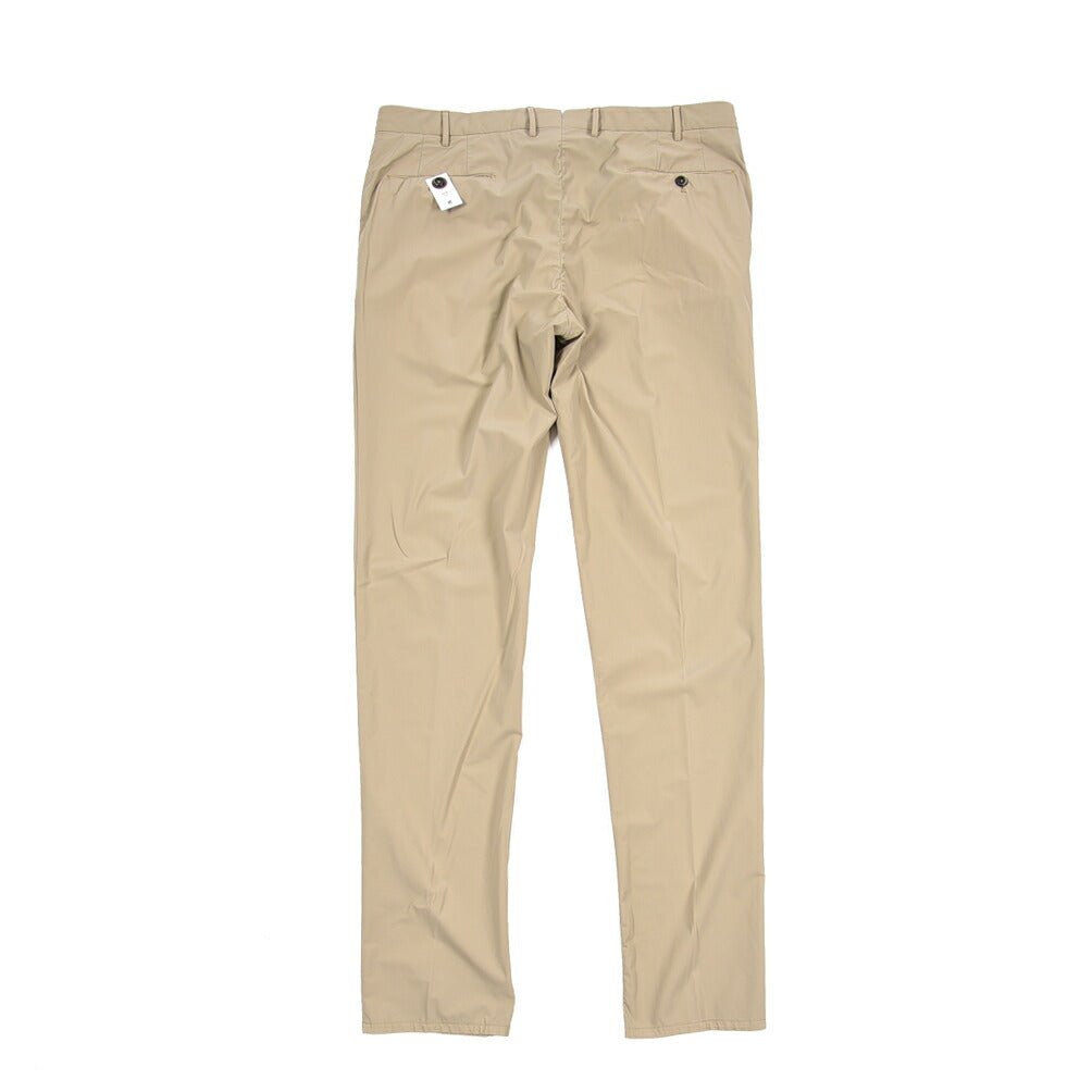 PT TORINO Active "SLIM FIT" 高機能ストレッチナイロン ノータックスリムパンツ / KINETIC FABRIC ベージュ 54 | GUARDAROBA MILANO OFFICIAL STORE