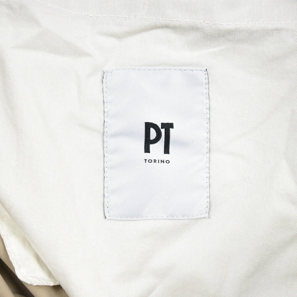 PT TORINO Active "SLIM FIT" 高機能ストレッチナイロン ノータックスリムパンツ / KINETIC FABRIC ベージュ 54 | GUARDAROBA MILANO OFFICIAL STORE