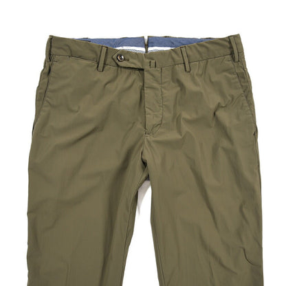 PT TORINO Active "SLIM FIT" 高機能ストレッチナイロン ノータックスリムパンツ / KINETIC FABRIC カーキグリーン 48 | GUARDAROBA MILANO OFFICIAL STORE