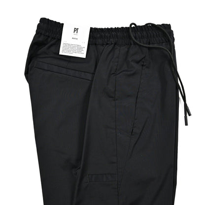 PT TORINO Active "THETA" ストレッチウール ドローコード付きイージースラックス｜423990 - 46｜GUARDAROBA MILANO OFFICIAL STORE