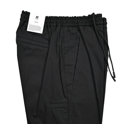 PT TORINO Active "THETA" ストレッチコットン ドローコード付きイージースラックス｜423993 - 44｜GUARDAROBA MILANO OFFICIAL STORE