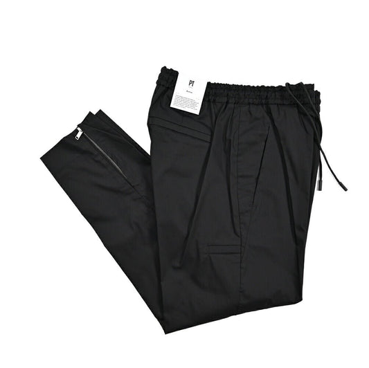 PT TORINO Active "THETA" ストレッチコットン ドローコード付きイージースラックス｜423993 - 44｜GUARDAROBA MILANO OFFICIAL STORE
