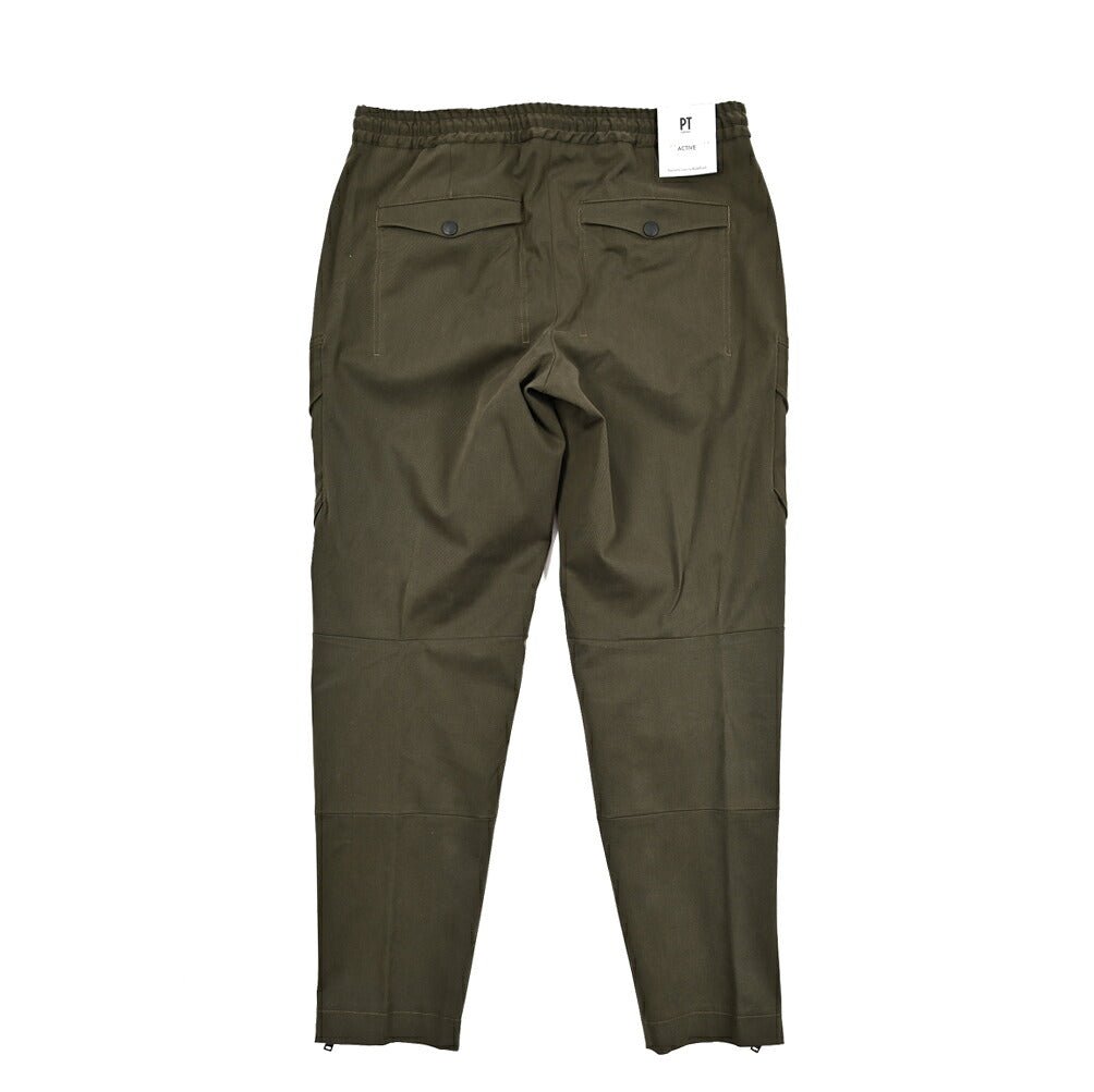 PT TORINO Active THETA モダール混コットン イージーカーゴパンツ｜430693-48｜GUARDAROBA MILANO OFFICIAL STORE