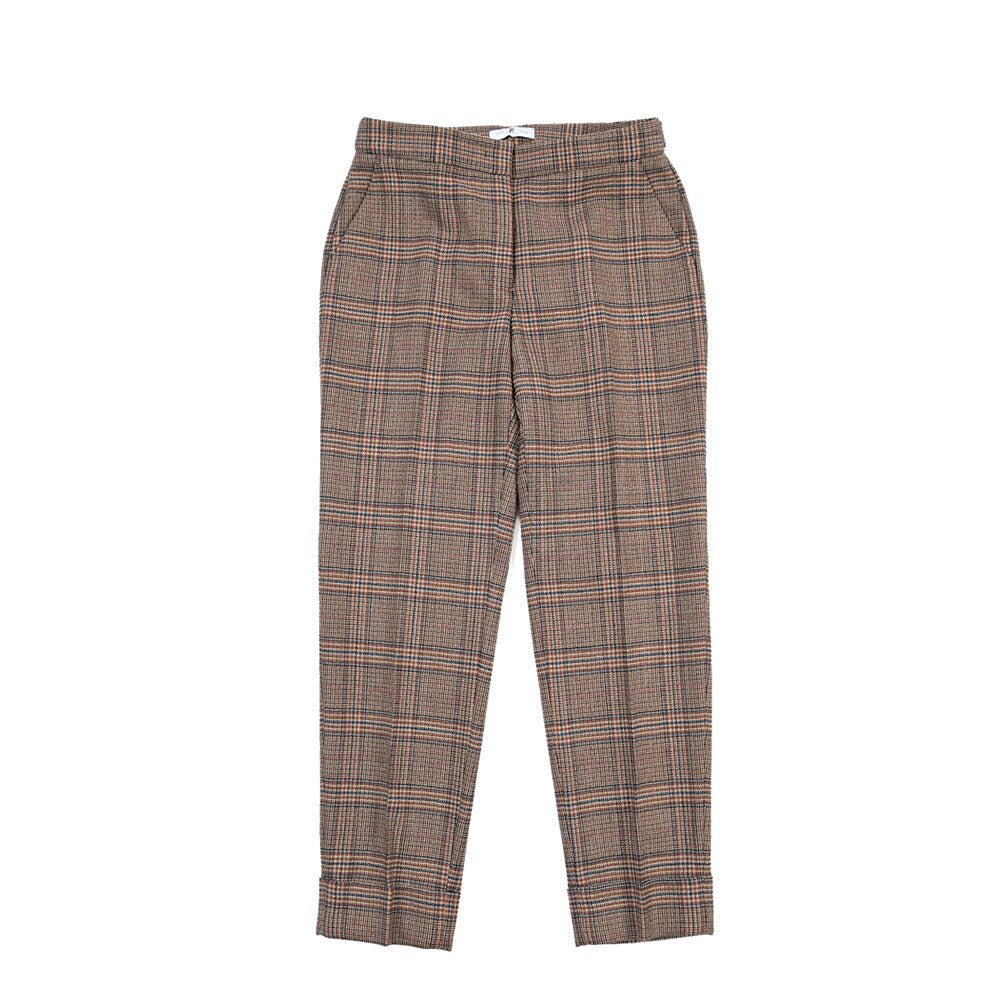 PT TORINO “ANDREA” ヴァージンウール100% ノータックスラックス ブラウン 40 | GUARDAROBA MILANO OFFICIAL STORE
