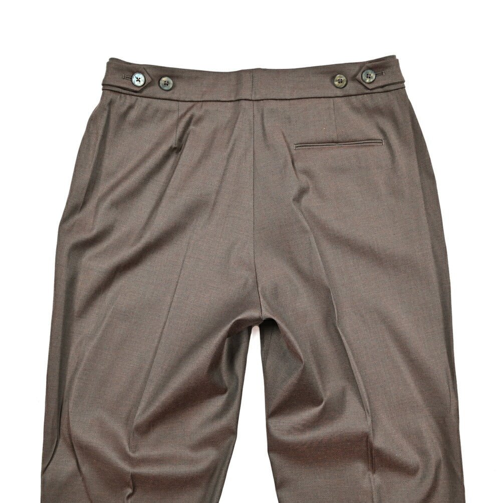 【レディース】PT TORINO ANDREA ビスコース混ウール ベルトレススラックス｜430891｜GUARDAROBA MILANO OFFICIAL STORE