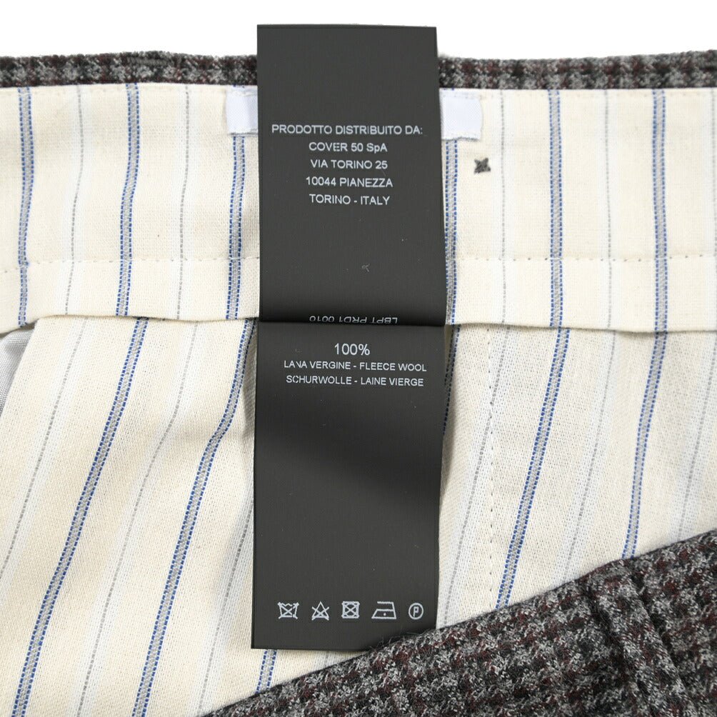 PT TORINO “CARROT FIT” SUPER 100's ヴァージンウール100% ツータックグルカパンツ グレー 48 | GUARDAROBA MILANO OFFICIAL STORE