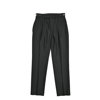 【レディース】PT TORINO CECILE ウール混 ベルトレススラックス｜430890｜GUARDAROBA MILANO OFFICIAL STORE