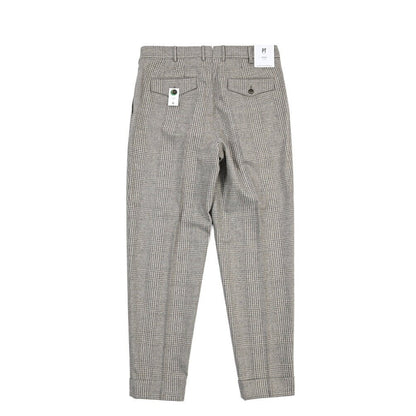PT TORINO Deluxe “CARROT FIT” カシミヤ混ウール ツータックグルカパンツ グレー 48 | GUARDAROBA MILANO OFFICIAL STORE