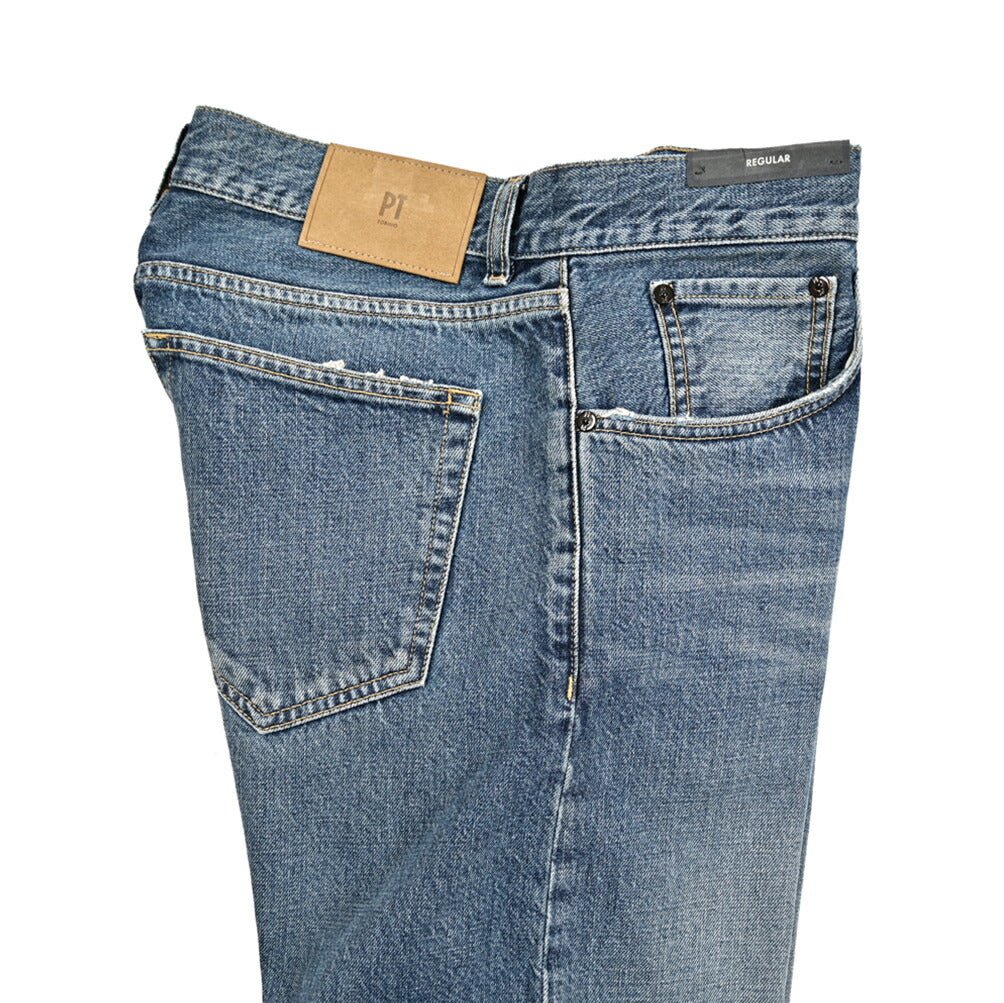 PT TORINO DENIM "BREAKBEAT" コットン100%デニム レギュラージーンズ｜437322｜GUARDAROBA MILANO OFFICIAL STORE