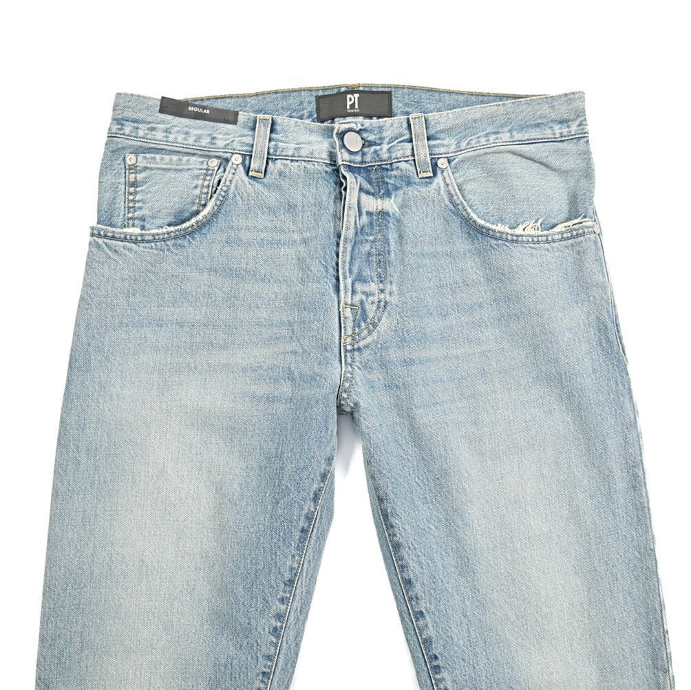 PT TORINO DENIM "BREAKBEAT" コットン100%デニム レギュラージーンズ｜437339｜GUARDAROBA MILANO OFFICIAL STORE