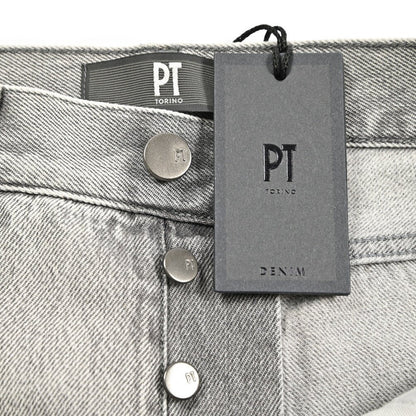 PT TORINO DENIM / "BREAKBEAT" コットン100%デニム レギュラージーンズ ライトグレー 33 | GUARDAROBA MILANO OFFICIAL STORE