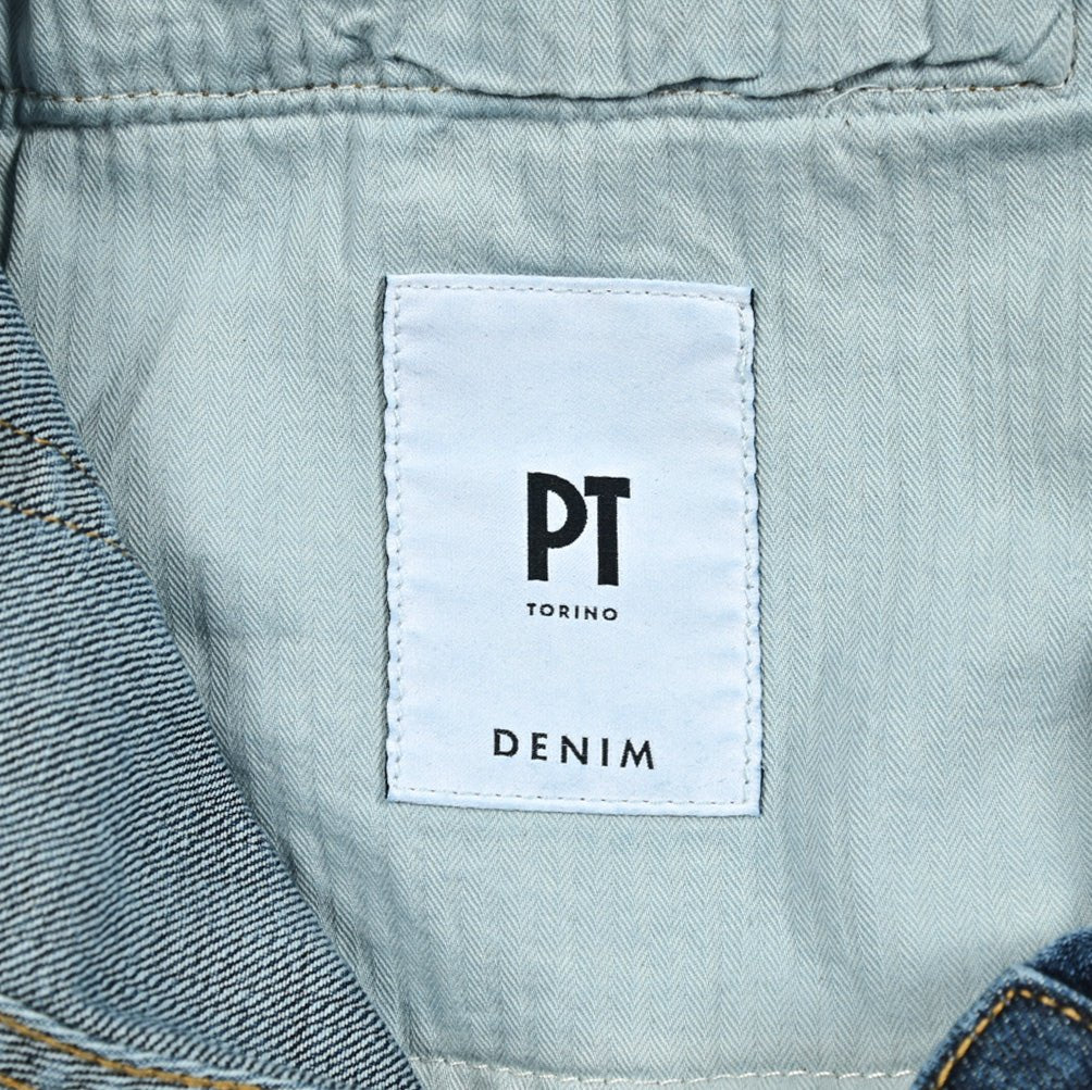 【販売期間前】PT TORINO DENIM DUB ストレッチデニム ターンナップジーンズ / PT05｜GUARDAROBA MILANO OFFICIAL STORE