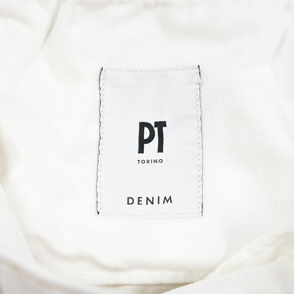 PT TORINO DENIM / "ELVIS" ストレッチデニム フレアジーンズ ホワイト 31 | GUARDAROBA MILANO OFFICIAL STORE