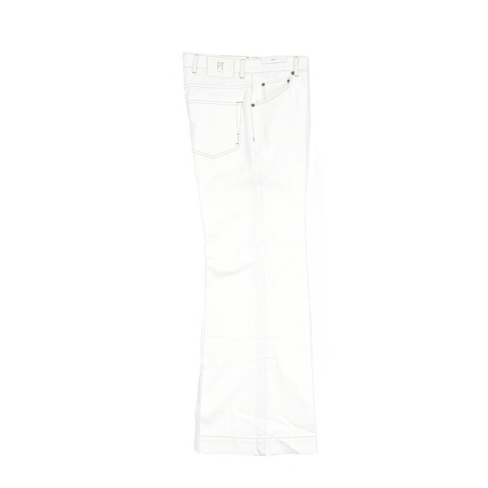 PT TORINO DENIM / "ELVIS" ストレッチデニム フレアジーンズ ホワイト 31 | GUARDAROBA MILANO OFFICIAL STORE