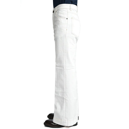 PT TORINO DENIM / "ELVIS" ストレッチデニム フレアジーンズ ホワイト 31 | GUARDAROBA MILANO OFFICIAL STORE