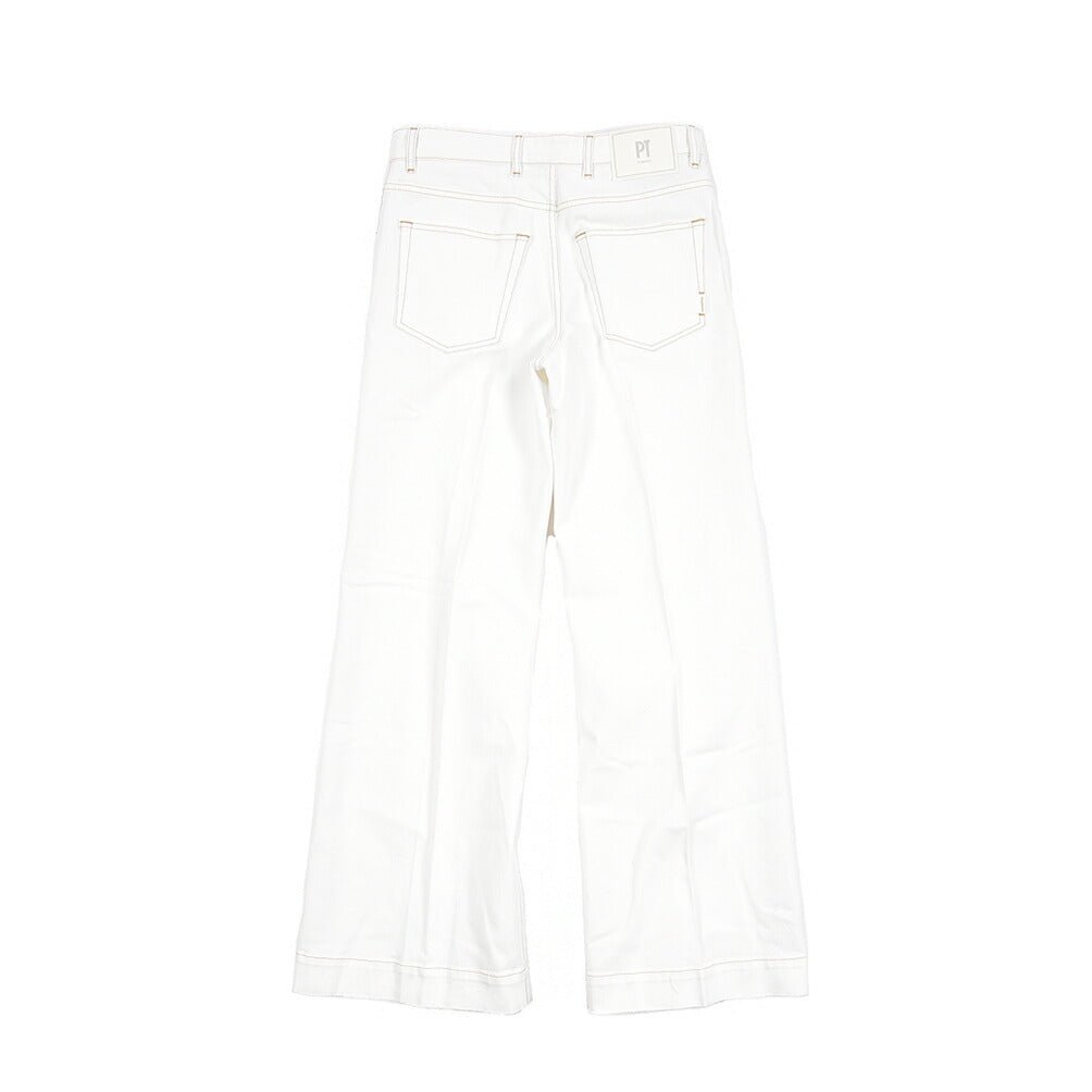 PT TORINO DENIM / "ELVIS" ストレッチデニム フレアジーンズ ホワイト 31 | GUARDAROBA MILANO OFFICIAL STORE