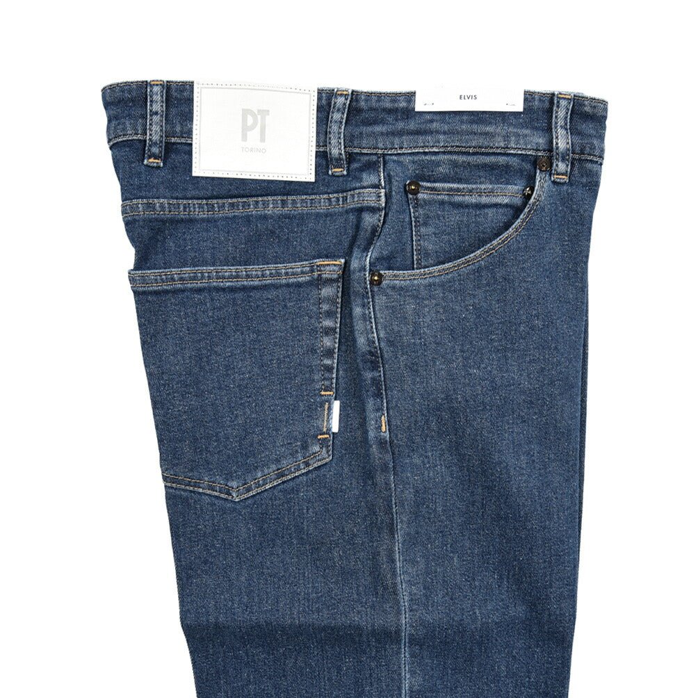 PT TORINO DENIM / "ELVIS" ストレッチデニム フレアジーンズ ブルー 29 | GUARDAROBA MILANO OFFICIAL STORE