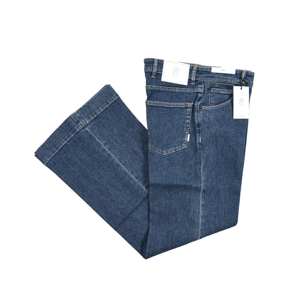 PT TORINO DENIM / "ELVIS" ストレッチデニム フレアジーンズ ブルー 29 | GUARDAROBA MILANO OFFICIAL STORE