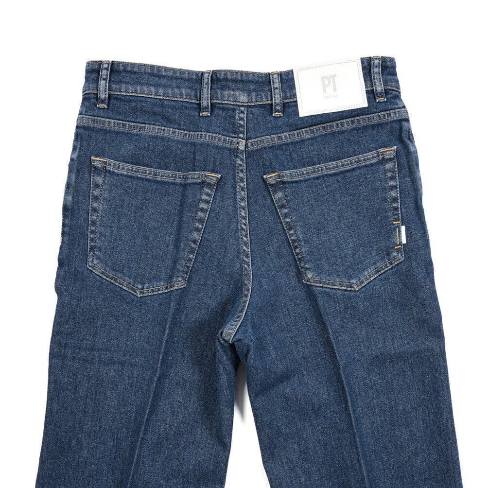 PT TORINO DENIM / "ELVIS" ストレッチデニム フレアジーンズ ブルー 29 | GUARDAROBA MILANO OFFICIAL STORE