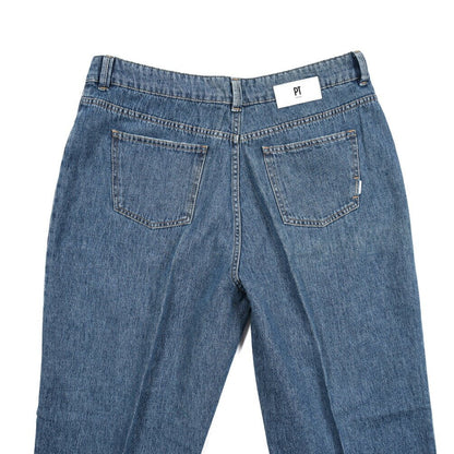 PT TORINO DENIM / "GIO" コットン100%デニム ワイドストレートジーンズ ブルー 34 | GUARDAROBA MILANO OFFICIAL STORE