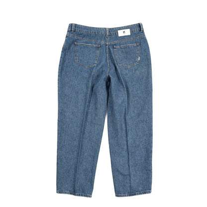 PT TORINO DENIM / "GIO" コットン100%デニム ワイドストレートジーンズ ブルー 34 | GUARDAROBA MILANO OFFICIAL STORE