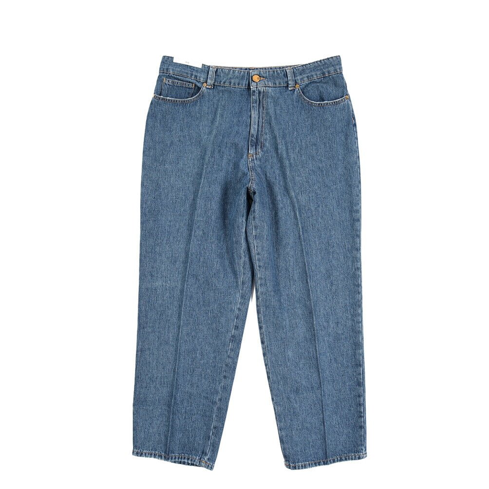 PT TORINO DENIM / "GIO" コットン100%デニム ワイドストレートジーンズ ブルー 34 | GUARDAROBA MILANO OFFICIAL STORE
