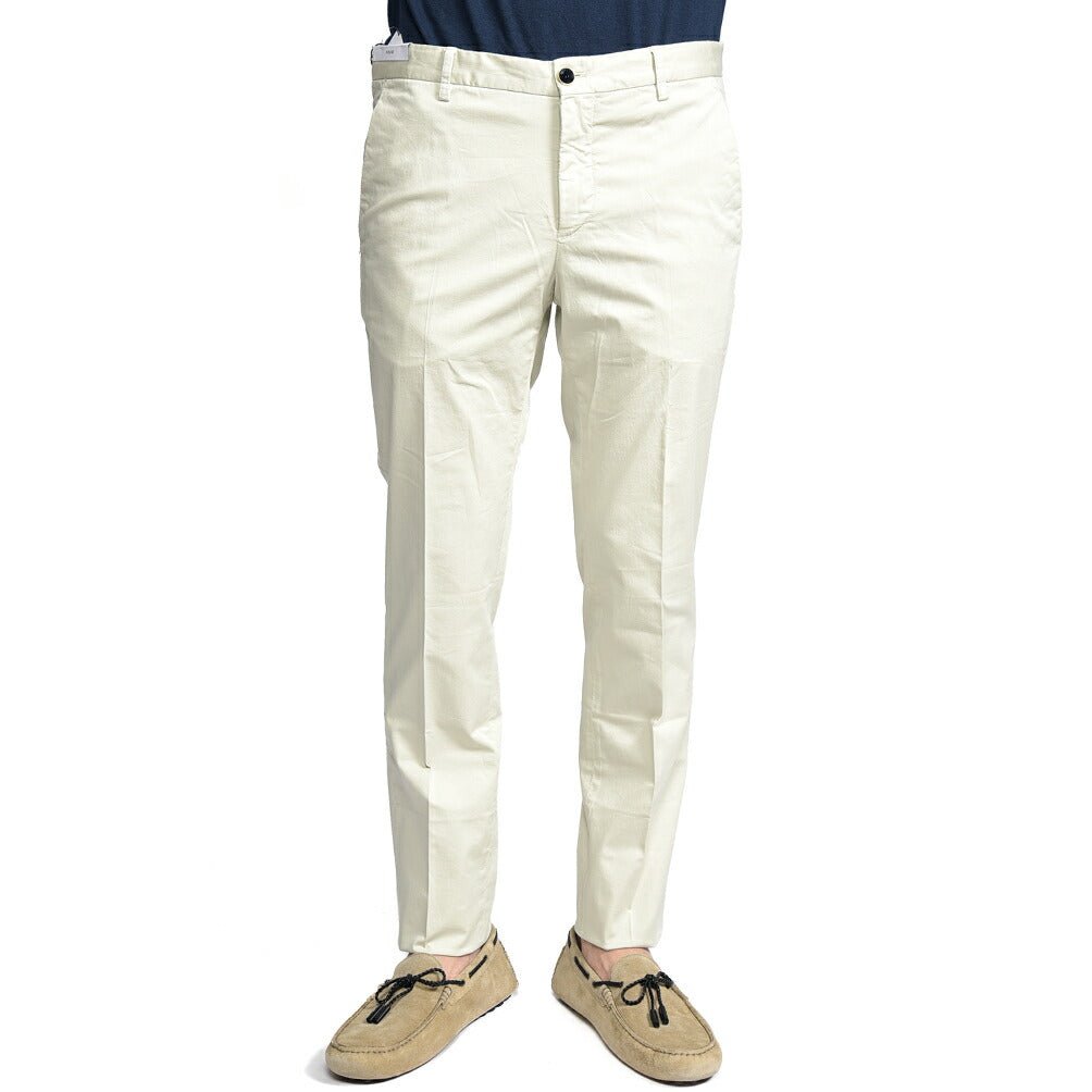 PT TORINO DENIM "HOUSE" ストレッチコットン スーパースリムパンツ ライトベージュ 29 | GUARDAROBA MILANO OFFICIAL STORE
