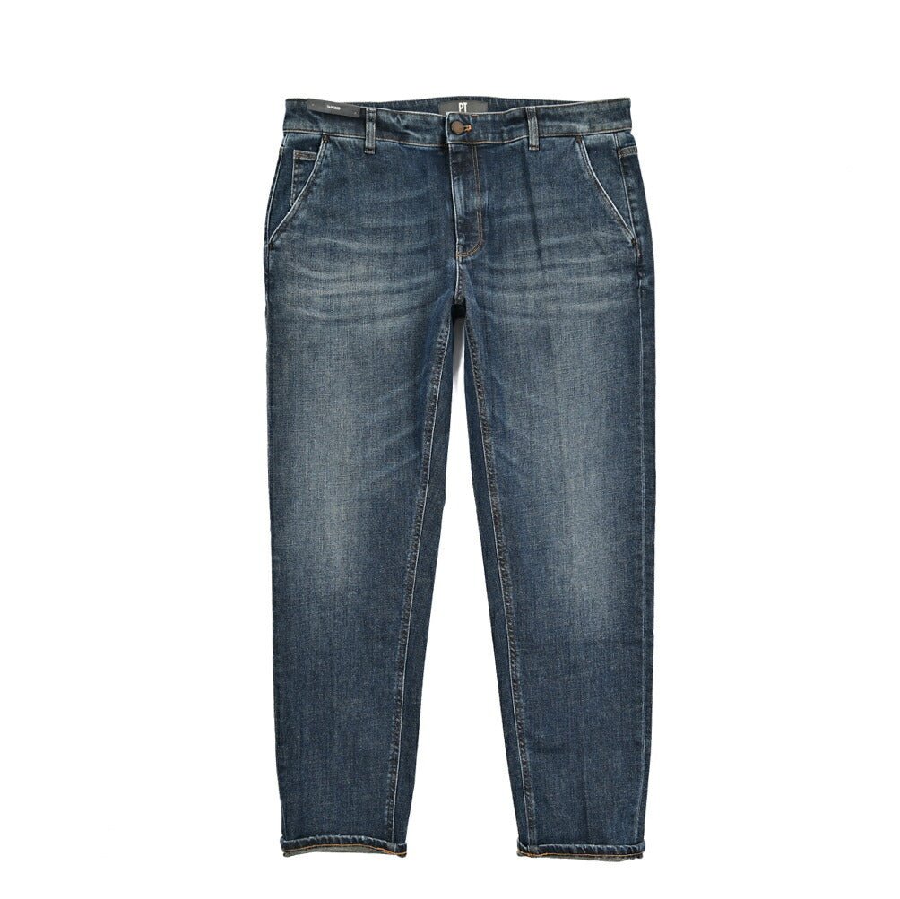 PT TORINO DENIM "INDIE" ストレッチデニム テーパードジーンズ｜437346-37｜GUARDAROBA MILANO OFFICIAL STORE