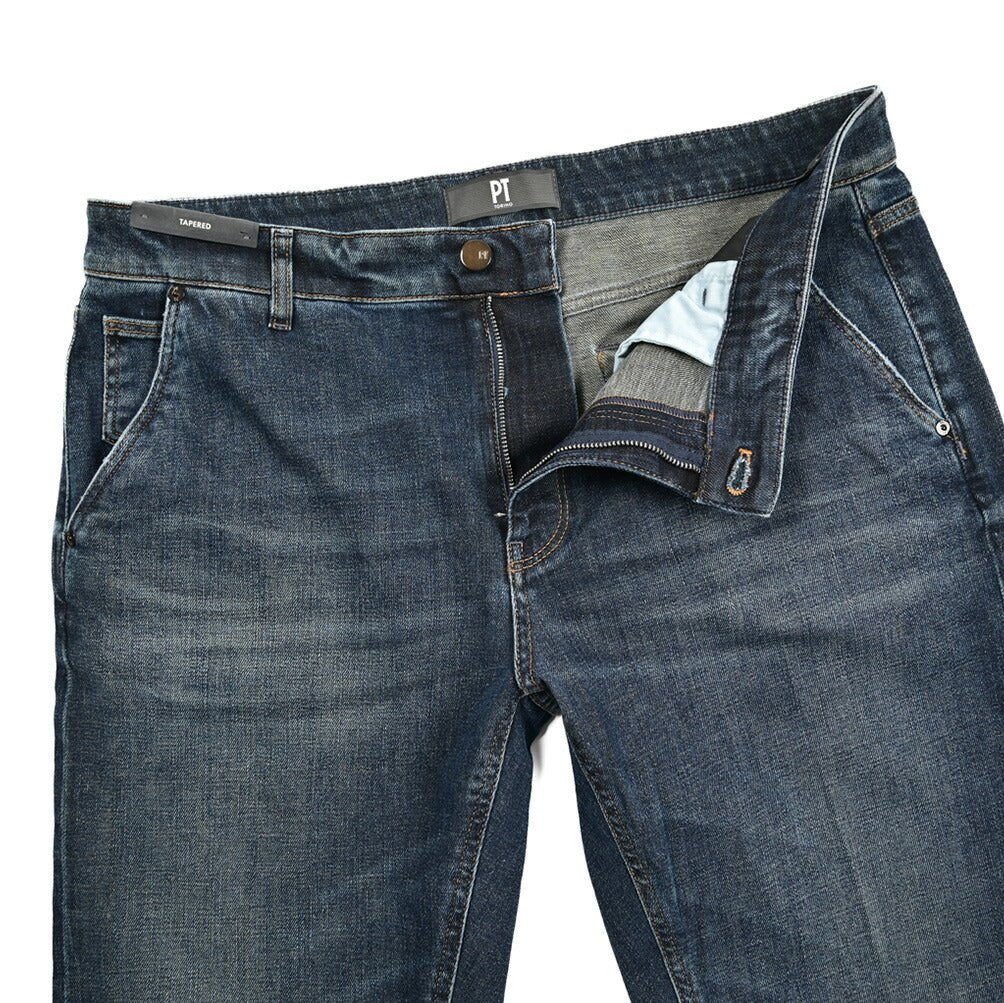 PT TORINO DENIM "INDIE" ストレッチデニム テーパードジーンズ｜437346-37｜GUARDAROBA MILANO OFFICIAL STORE