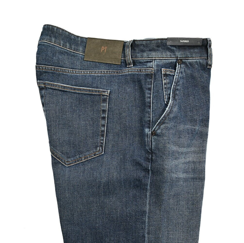 PT TORINO DENIM "INDIE" ストレッチデニム テーパードジーンズ｜437346-37｜GUARDAROBA MILANO OFFICIAL STORE