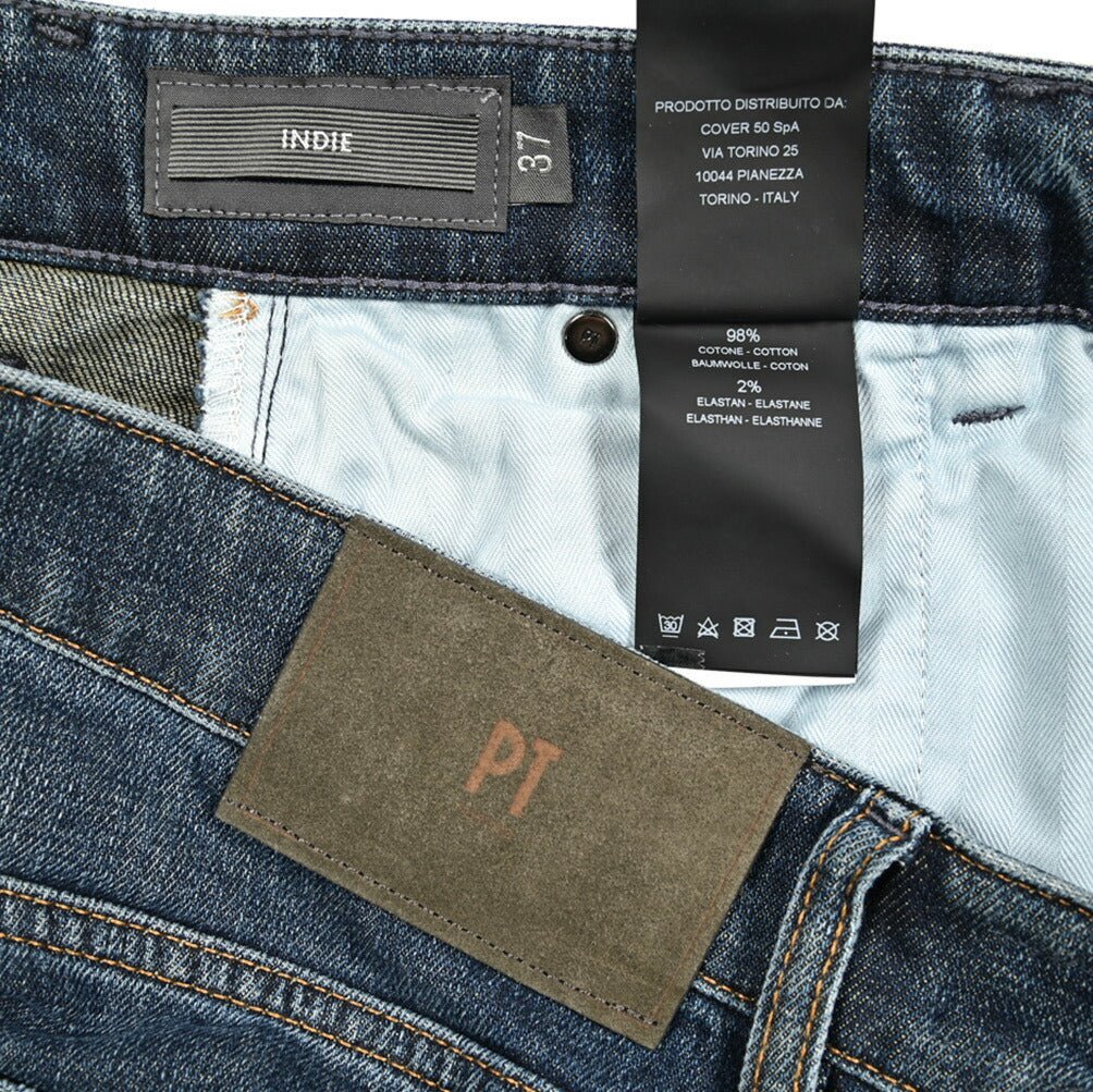 PT TORINO DENIM "INDIE" ストレッチデニム テーパードジーンズ｜437346-37｜GUARDAROBA MILANO OFFICIAL STORE