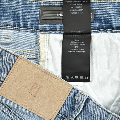 PT TORINO DENIM "INDIE" ストレッチデニム テーパードジーンズ｜437352｜GUARDAROBA MILANO OFFICIAL STORE