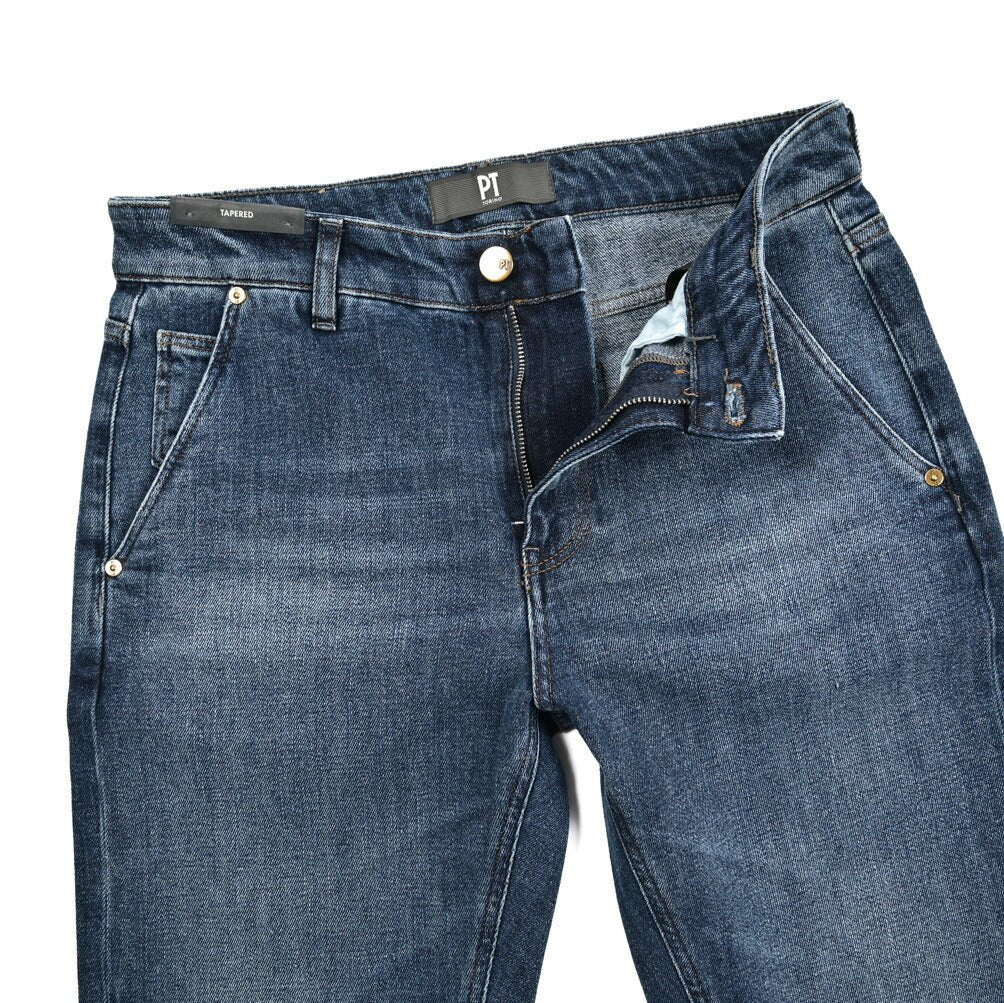 PT TORINO DENIM "INDIE" ストレッチデニム テーパードジーンズ｜437356-29｜GUARDAROBA MILANO OFFICIAL STORE