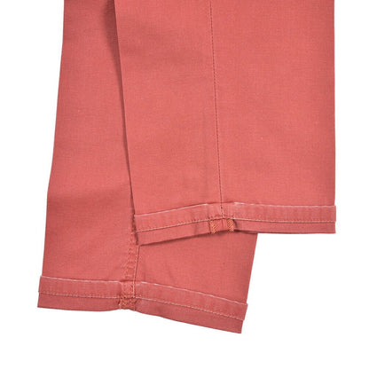 PT TORINO DENIM "INDIE" リヨセル混コットンチノ ストレッチテーパードパンツ ピンク 35 | GUARDAROBA MILANO OFFICIAL STORE