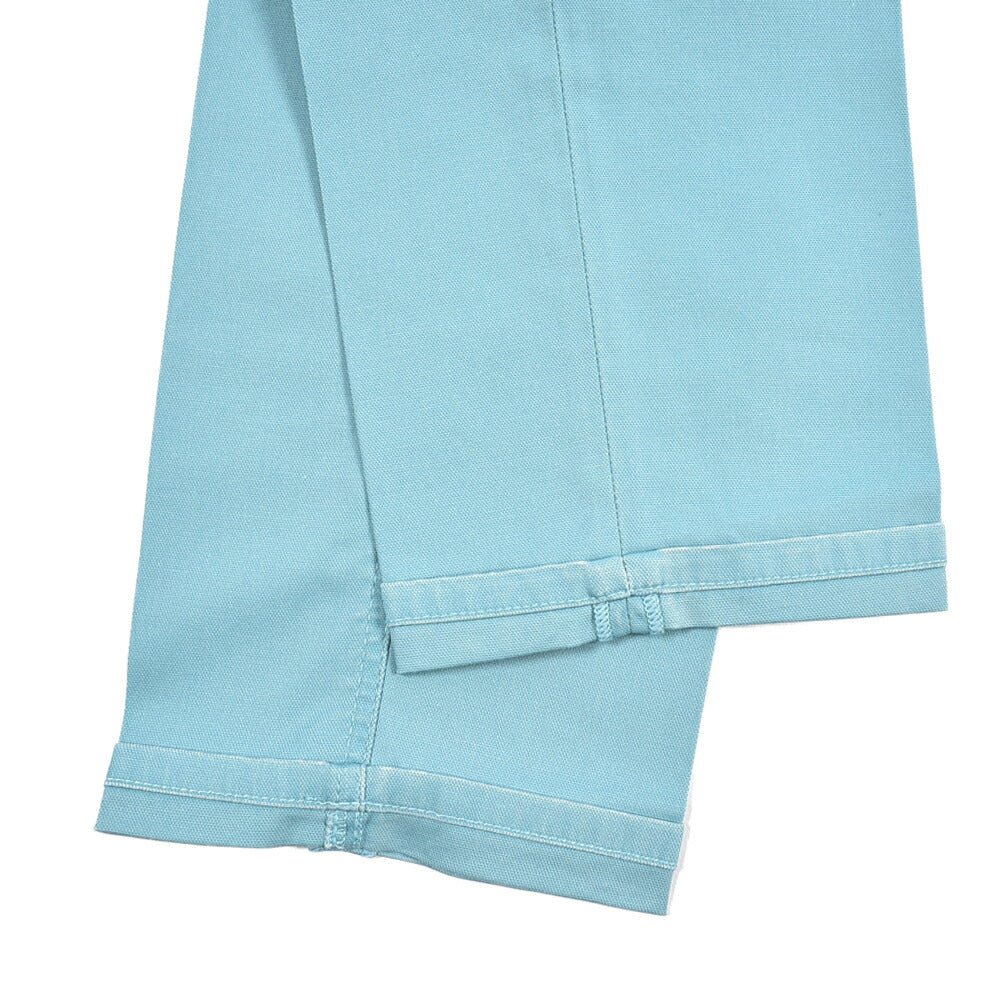 PT TORINO DENIM "INDIE" リヨセル混コットンチノ ストレッチテーパードパンツ ライトグリーン 35 | GUARDAROBA MILANO OFFICIAL STORE