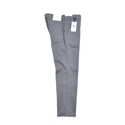 PT TORINO DENIM "INDIE" リヨセル混コットンチノ ストレッチテーパードパンツ グレー 33 | GUARDAROBA MILANO OFFICIAL STORE
