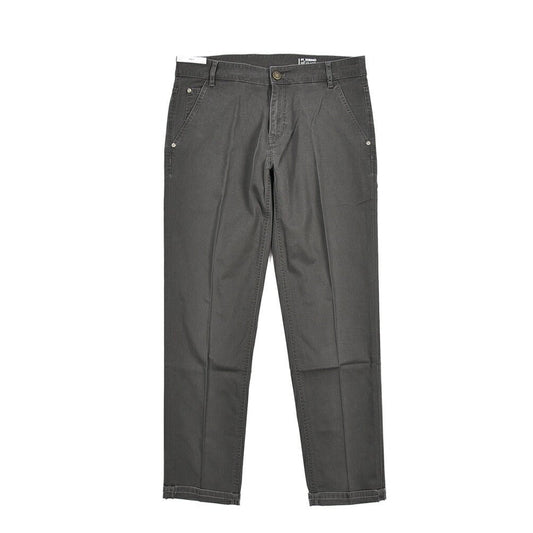 PT TORINO DENIM "INDIE" リヨセル混コットンチノ ストレッチテーパードパンツ グレー 34 | GUARDAROBA MILANO OFFICIAL STORE