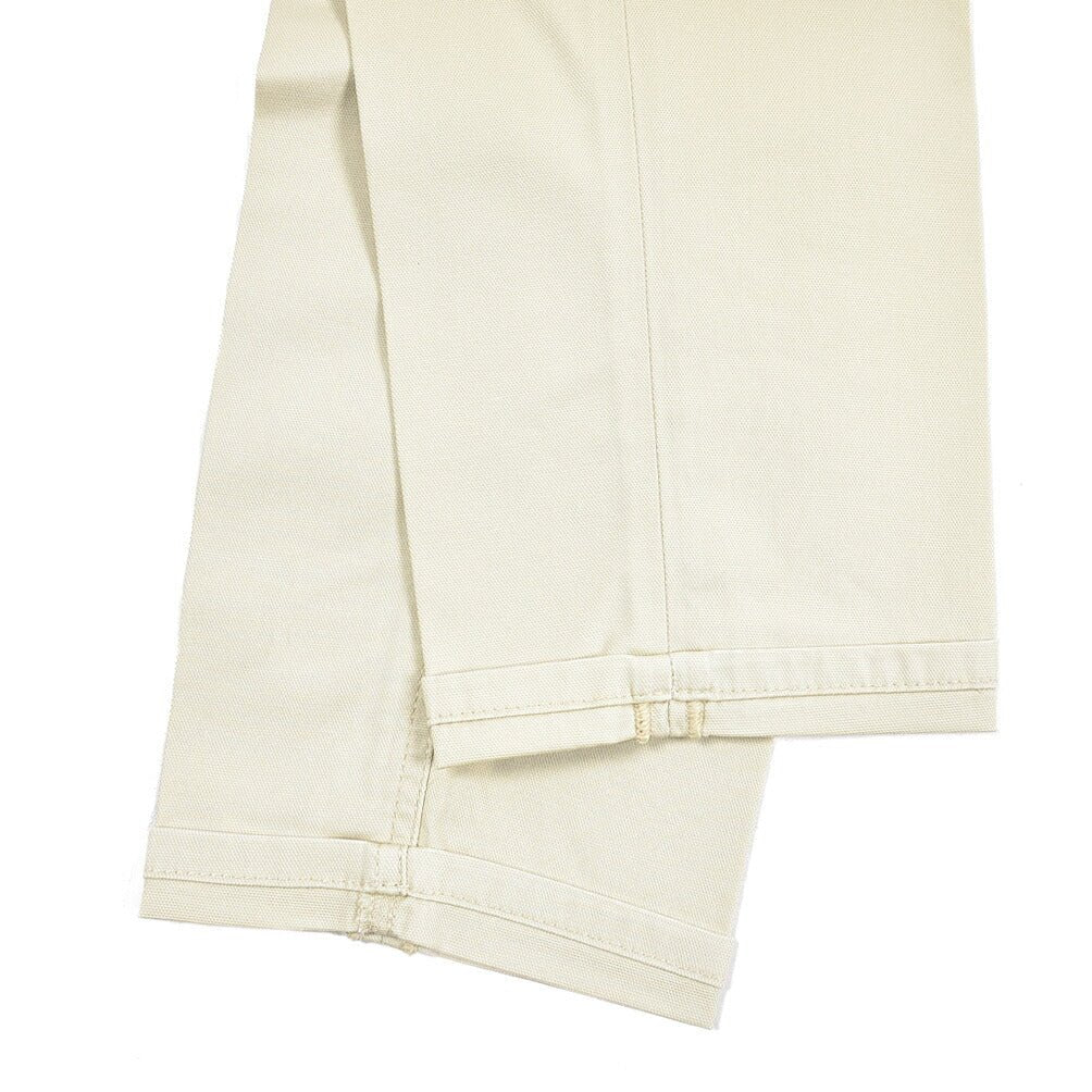 PT TORINO DENIM "INDIE" リヨセル混コットンチノ ストレッチテーパードパンツ ライトベージュ 36 | GUARDAROBA MILANO OFFICIAL STORE