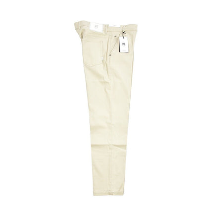 PT TORINO DENIM "INDIE" リヨセル混コットンチノ ストレッチテーパードパンツ ライトベージュ 36 | GUARDAROBA MILANO OFFICIAL STORE