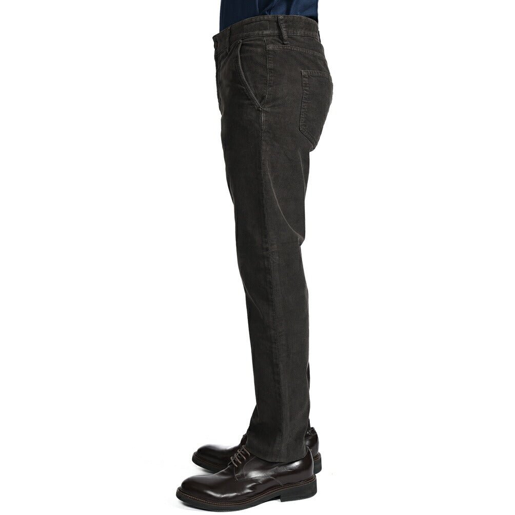 PT TORINO DENIM "INDIE" 細畝コーデュロイ 5ポケットテーパードパンツ｜437398-30｜GUARDAROBA MILANO OFFICIAL STORE