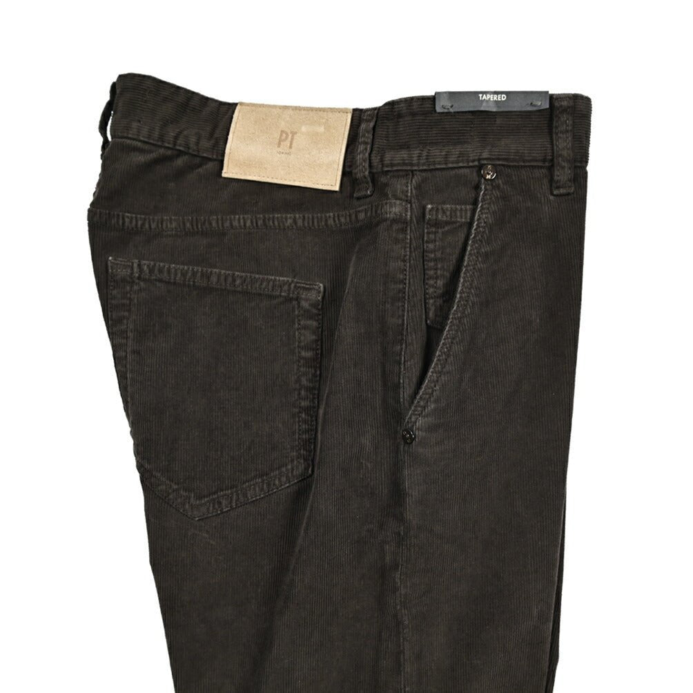 PT TORINO DENIM "INDIE" 細畝コーデュロイ 5ポケットテーパードパンツ｜437398-30｜GUARDAROBA MILANO OFFICIAL STORE
