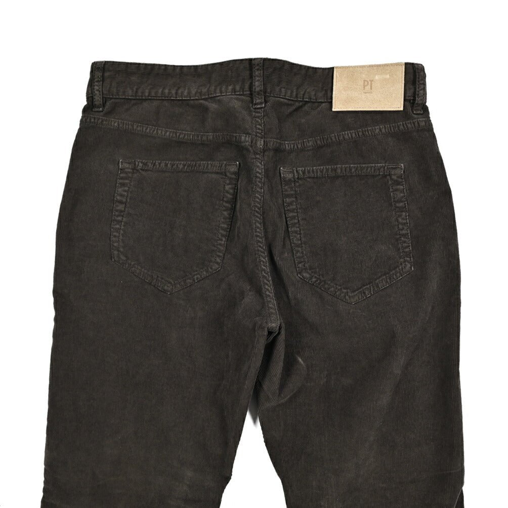 PT TORINO DENIM "INDIE" 細畝コーデュロイ 5ポケットテーパードパンツ｜437398-30｜GUARDAROBA MILANO OFFICIAL STORE