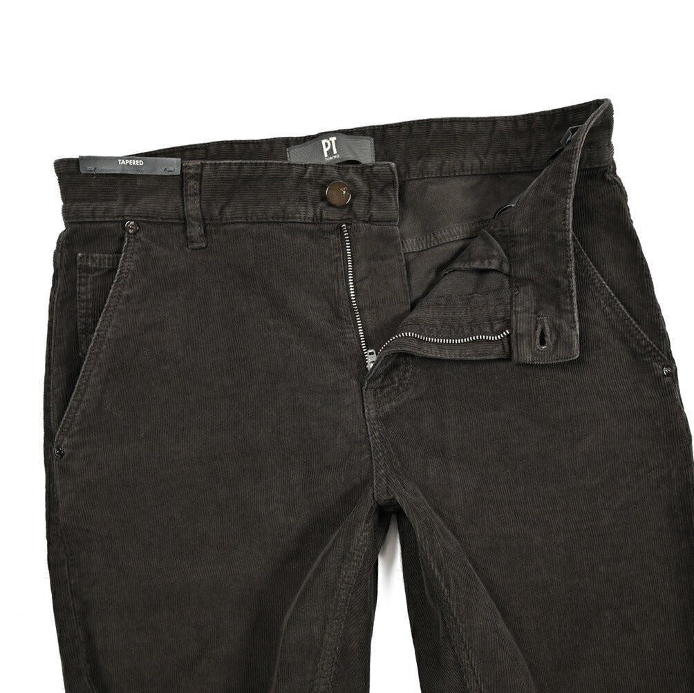 PT TORINO DENIM "INDIE" 細畝コーデュロイ 5ポケットテーパードパンツ｜437398-30｜GUARDAROBA MILANO OFFICIAL STORE
