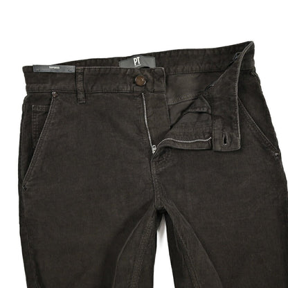 PT TORINO DENIM "INDIE" 細畝コーデュロイ 5ポケットテーパードパンツ｜437398-30｜GUARDAROBA MILANO OFFICIAL STORE