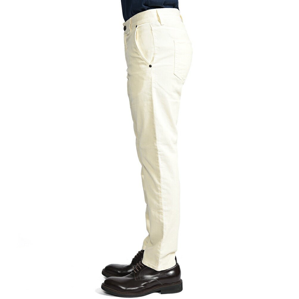 PT TORINO DENIM "INDIE" 細畝コーデュロイ 5ポケットテーパードパンツ｜437417-31｜GUARDAROBA MILANO OFFICIAL STORE