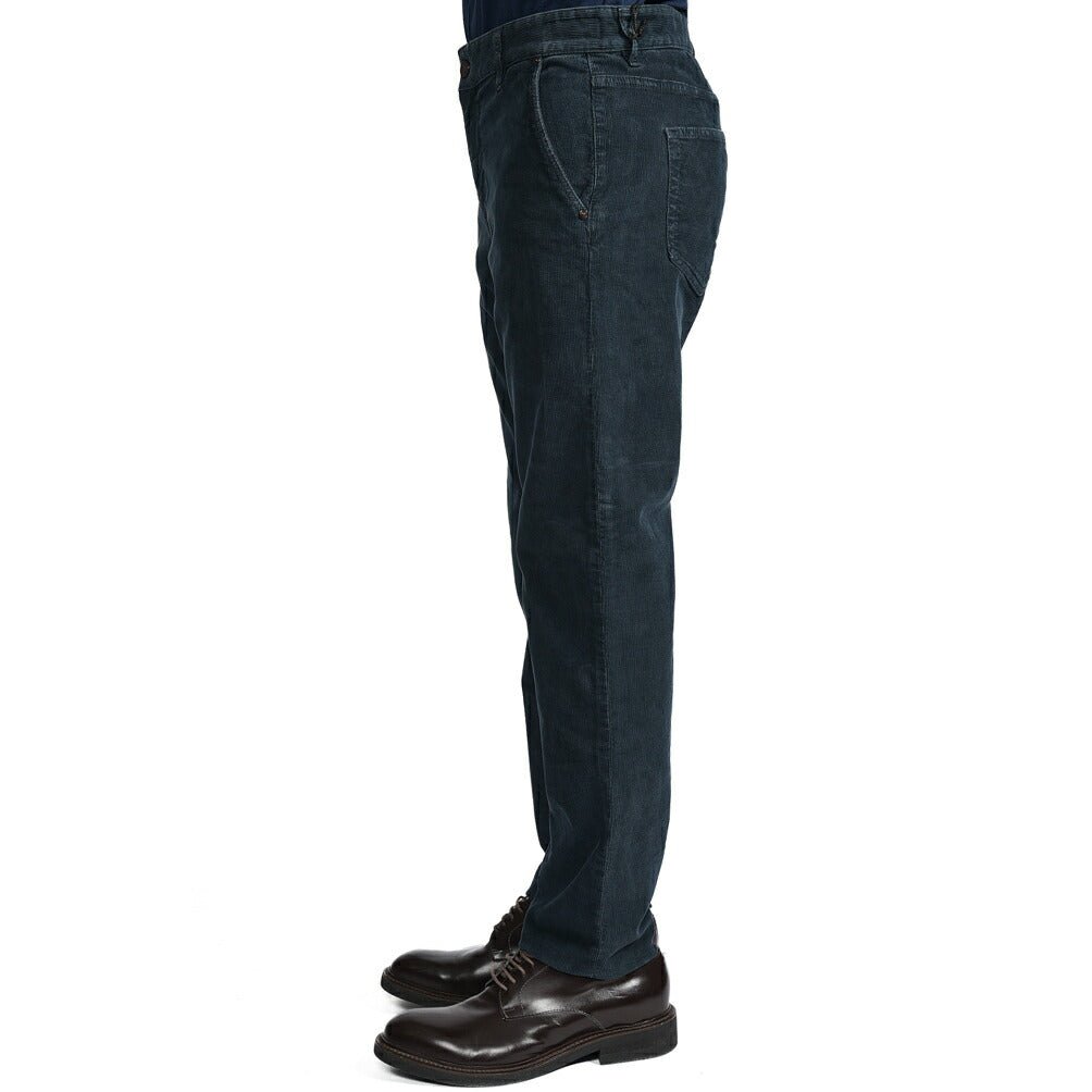 PT TORINO DENIM "INDIE" 細畝コーデュロイ 5ポケットテーパードパンツ｜437419-30｜GUARDAROBA MILANO OFFICIAL STORE