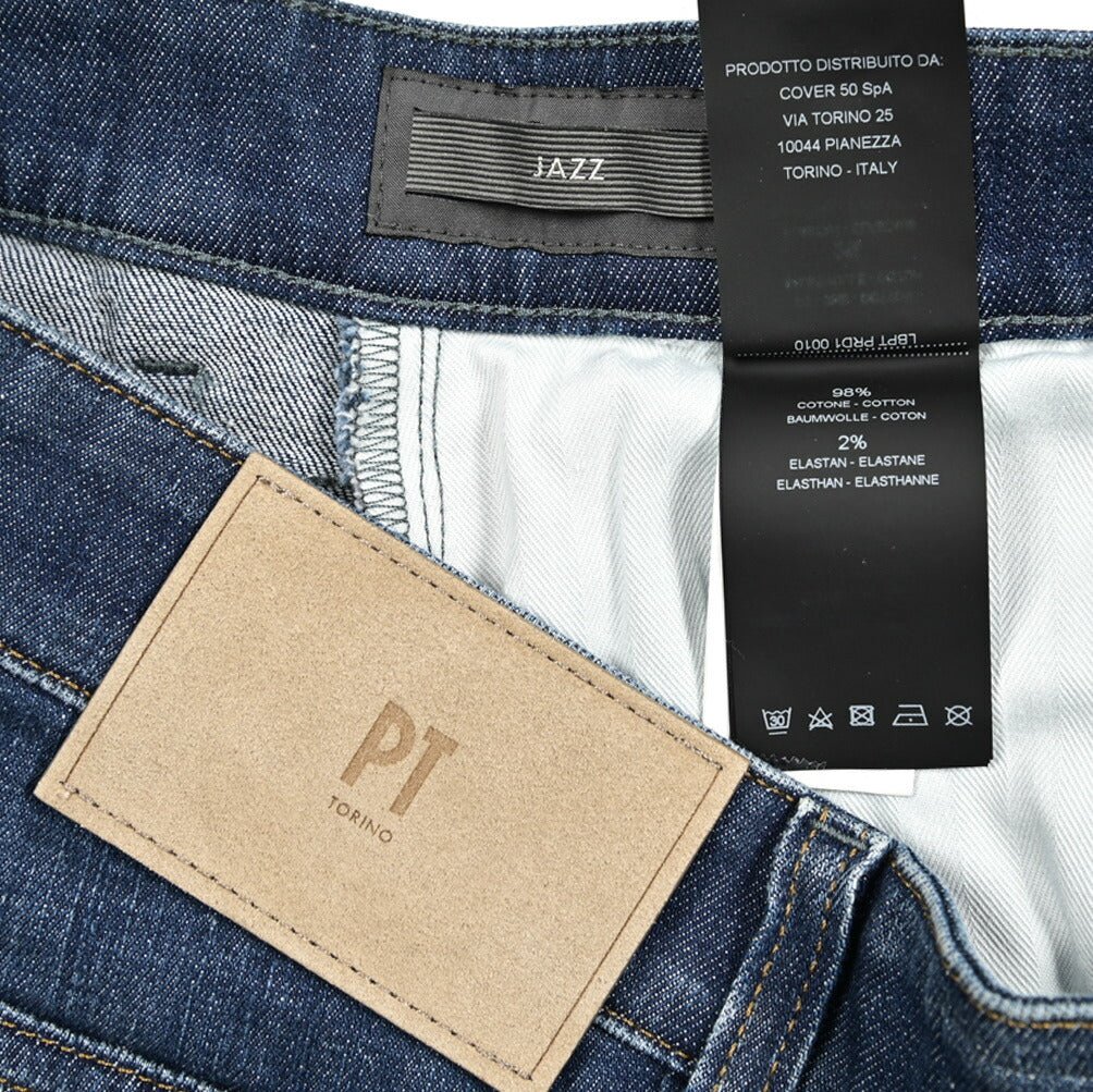PT TORINO DENIM "JAZZ" ストレッチデニム リラックステーパードジーンズ｜437366｜GUARDAROBA MILANO OFFICIAL STORE